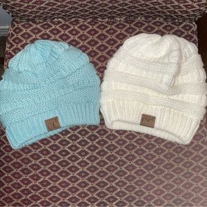 2 CC Beanies NWOT